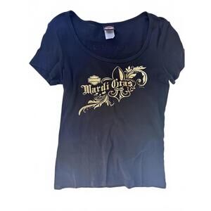 Womens Harley-Davidson Voodoo New Orleans Mardi Gras Size Medium Shirt